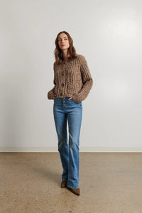 LINE Knitwear - Rocky Cardigan in Countryside Twist