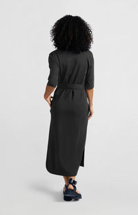 YAYA - Jersey Dress with Belt in Phantom