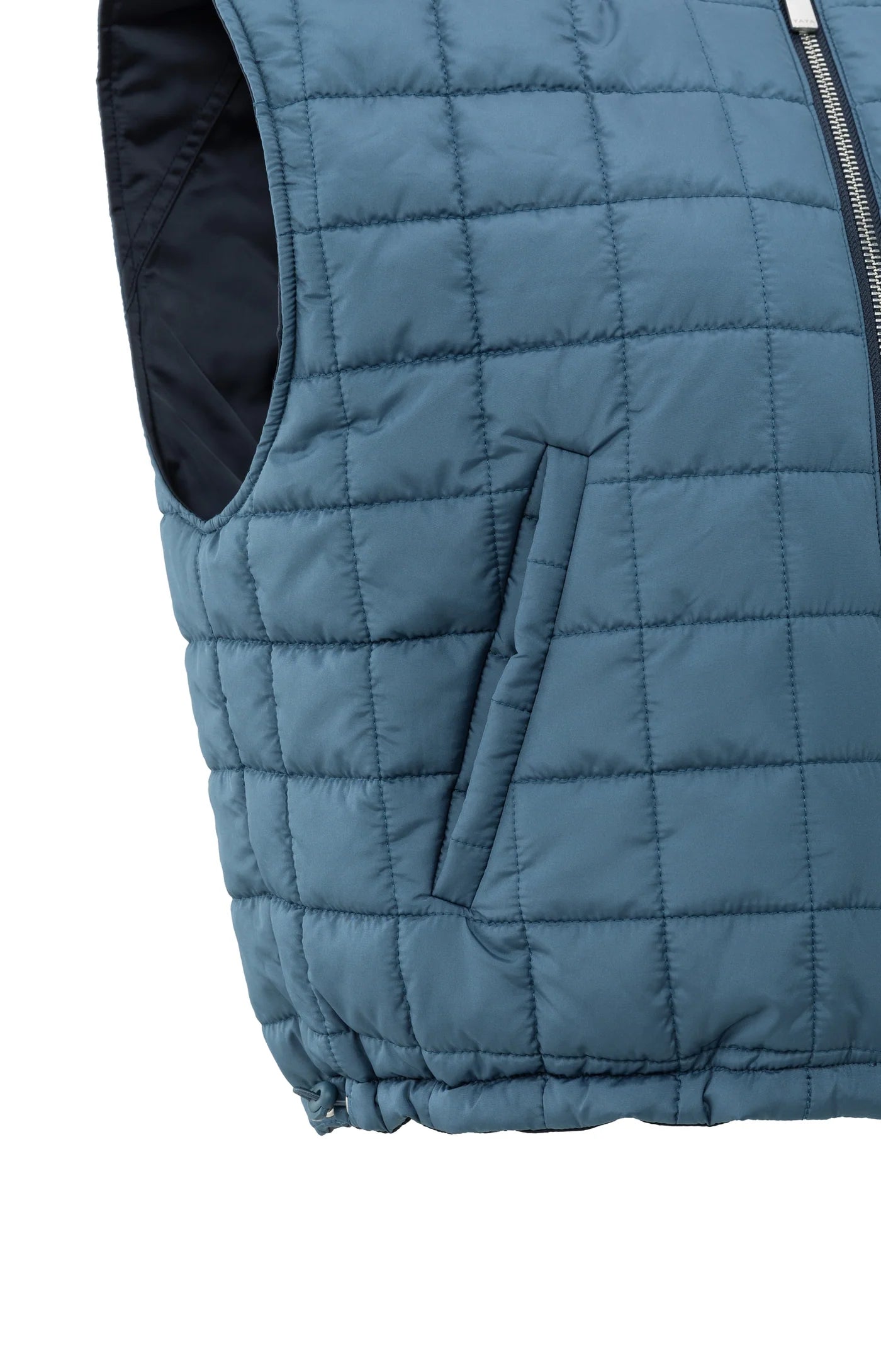 YAYA - Nylon Reversible Bodywarmer - Inkwell Blue