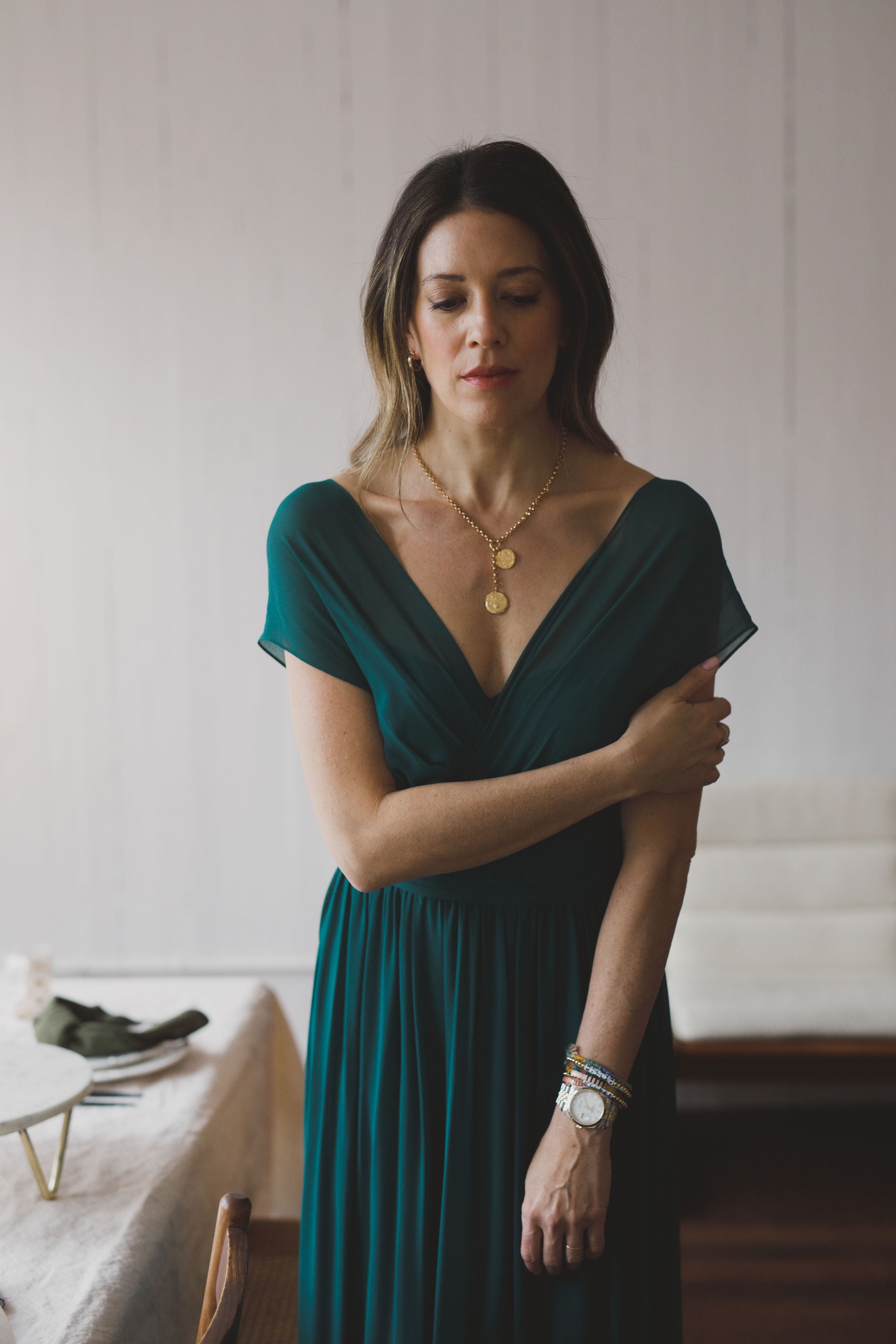 TERI JON - Amelie - Chiffon Gown