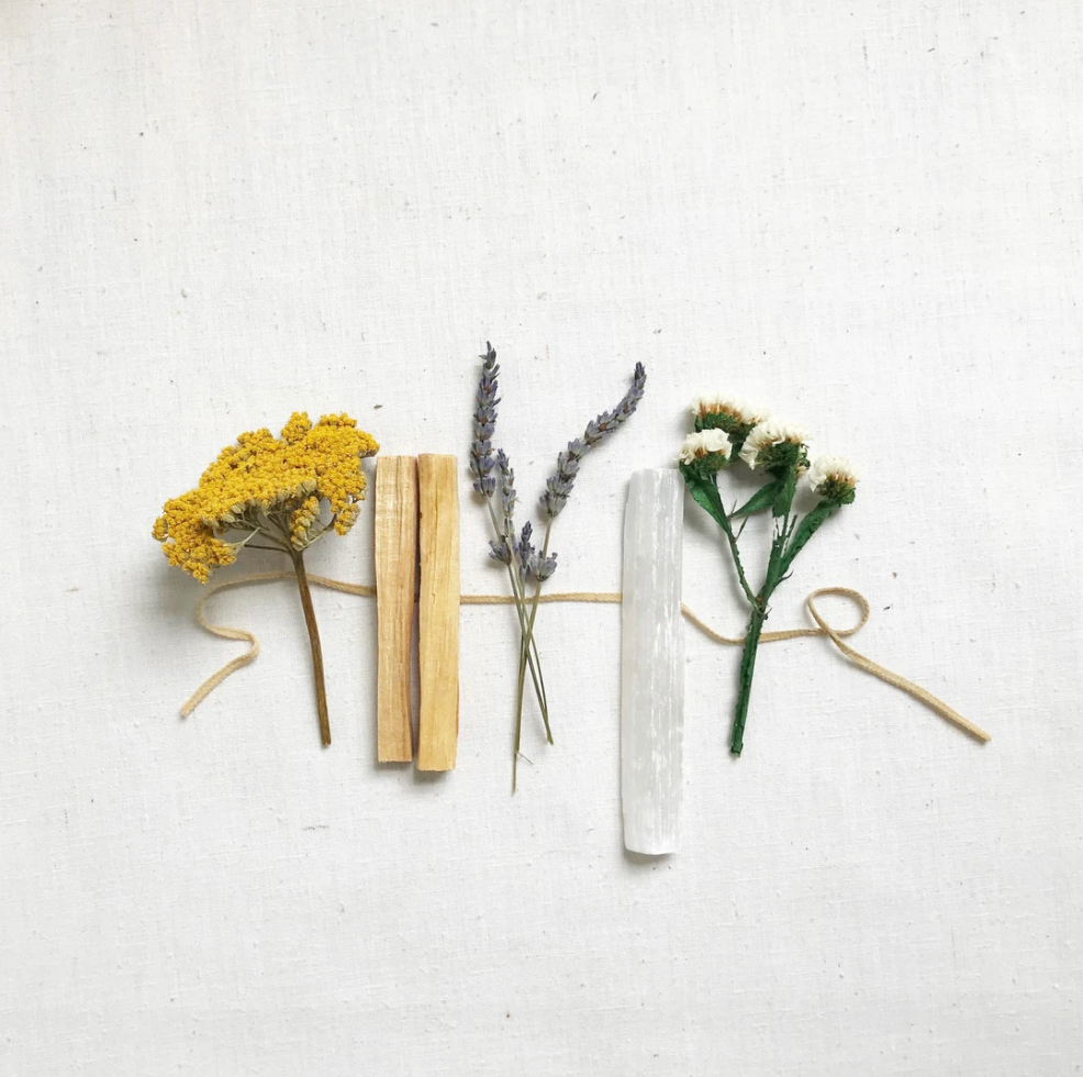 Catherine Rising - Selenite and Palo Santo Bundle