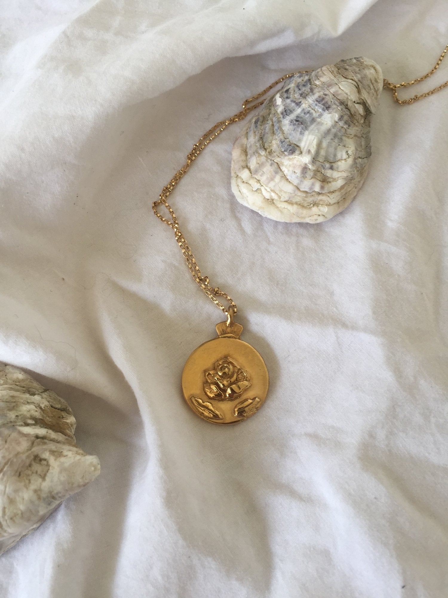 Shanonn Munro - Rosette Necklace - Bernstein & Gold