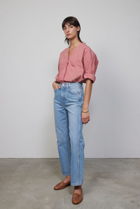 B Sides Jeans - Plein High Straight in Light Vintage