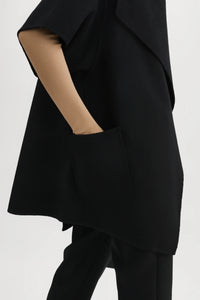 LAMARQUE  - Penelope Wool Cape Coat