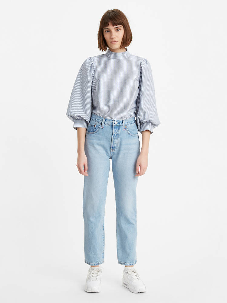Levi s 501 Crop Jean Luxor Bernstein Gold