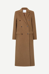 Samsøe Samsøe - Falcon Coat in Brown Sugar