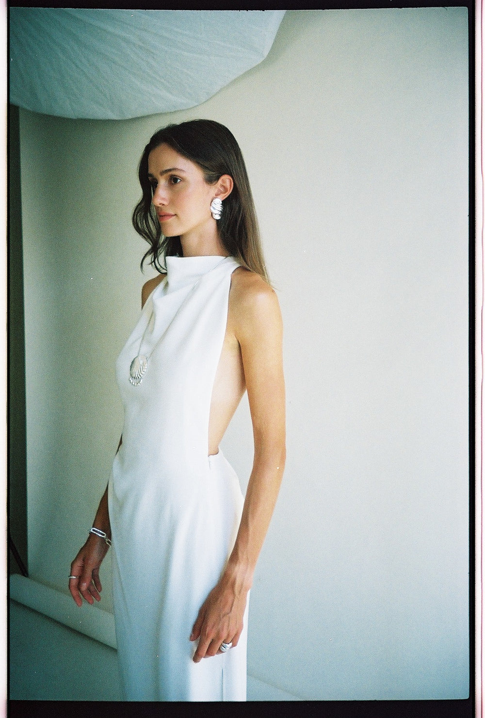 Pamela Card - L'Origine Du Monde Necklace in Silver