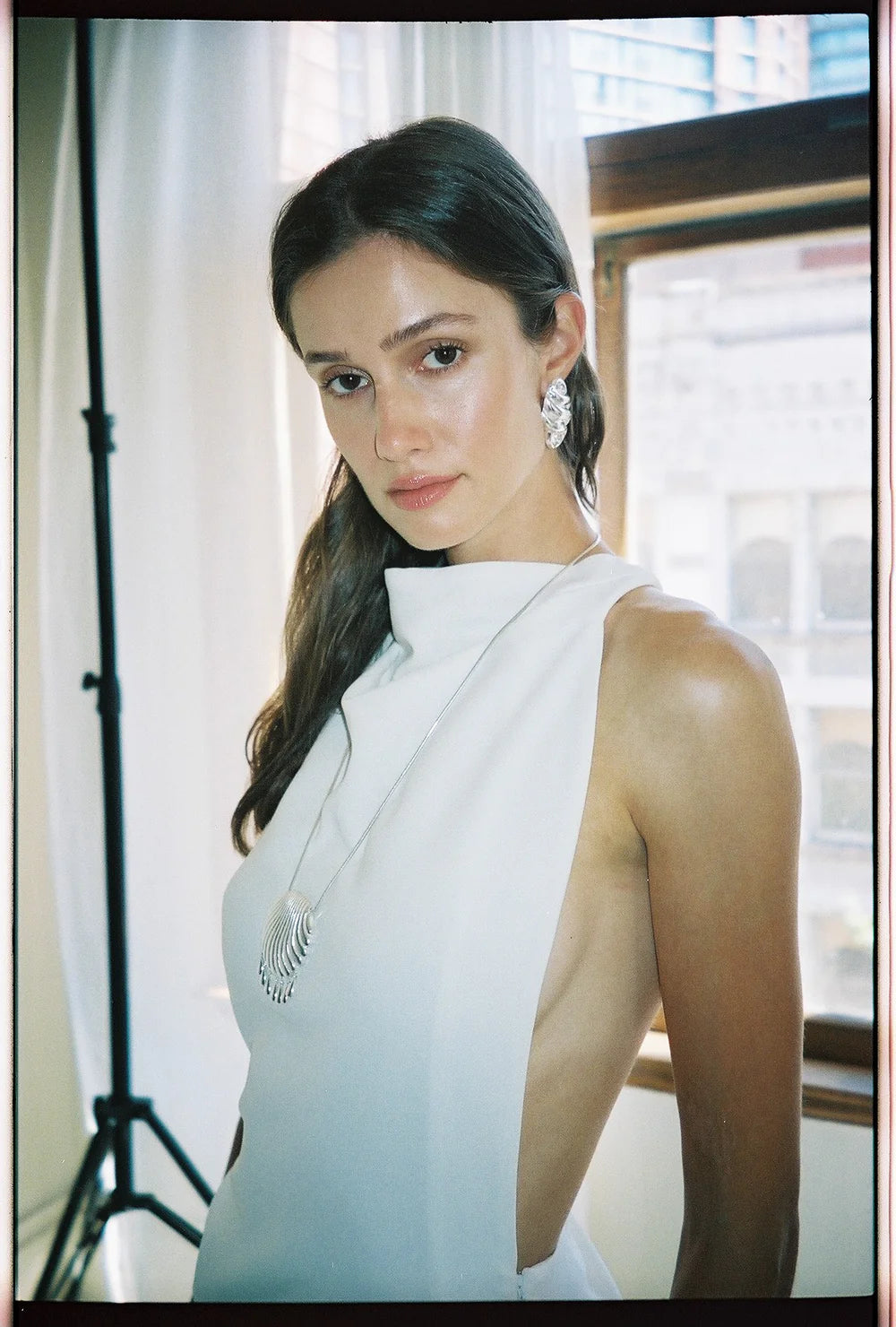 Pamela Card - L'Origine Du Monde Necklace in Silver