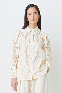 Suncoo - Lamour Blouse in Creme