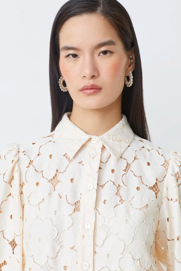 Suncoo - Lamour Blouse in Creme