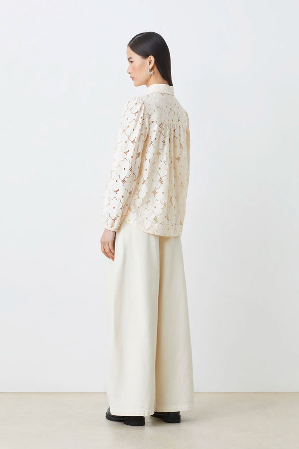 Suncoo - Lamour Blouse in Creme