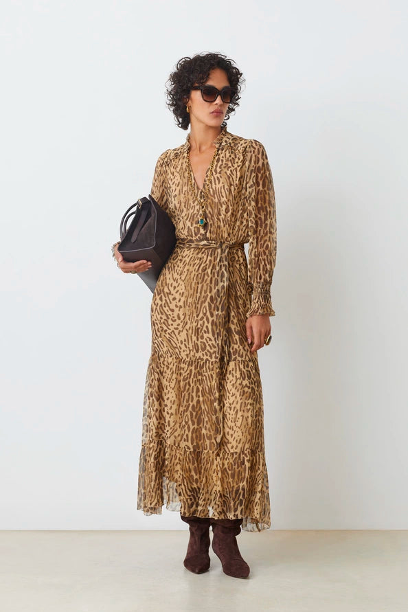 Suncoo - Cosmos Dress in Beige