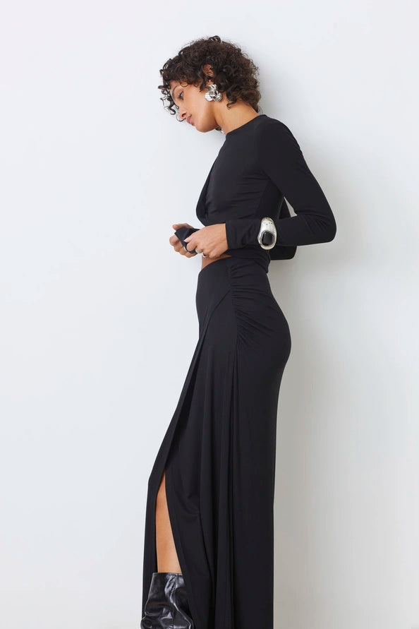 Suncoo - Fizz Skirt in Noir