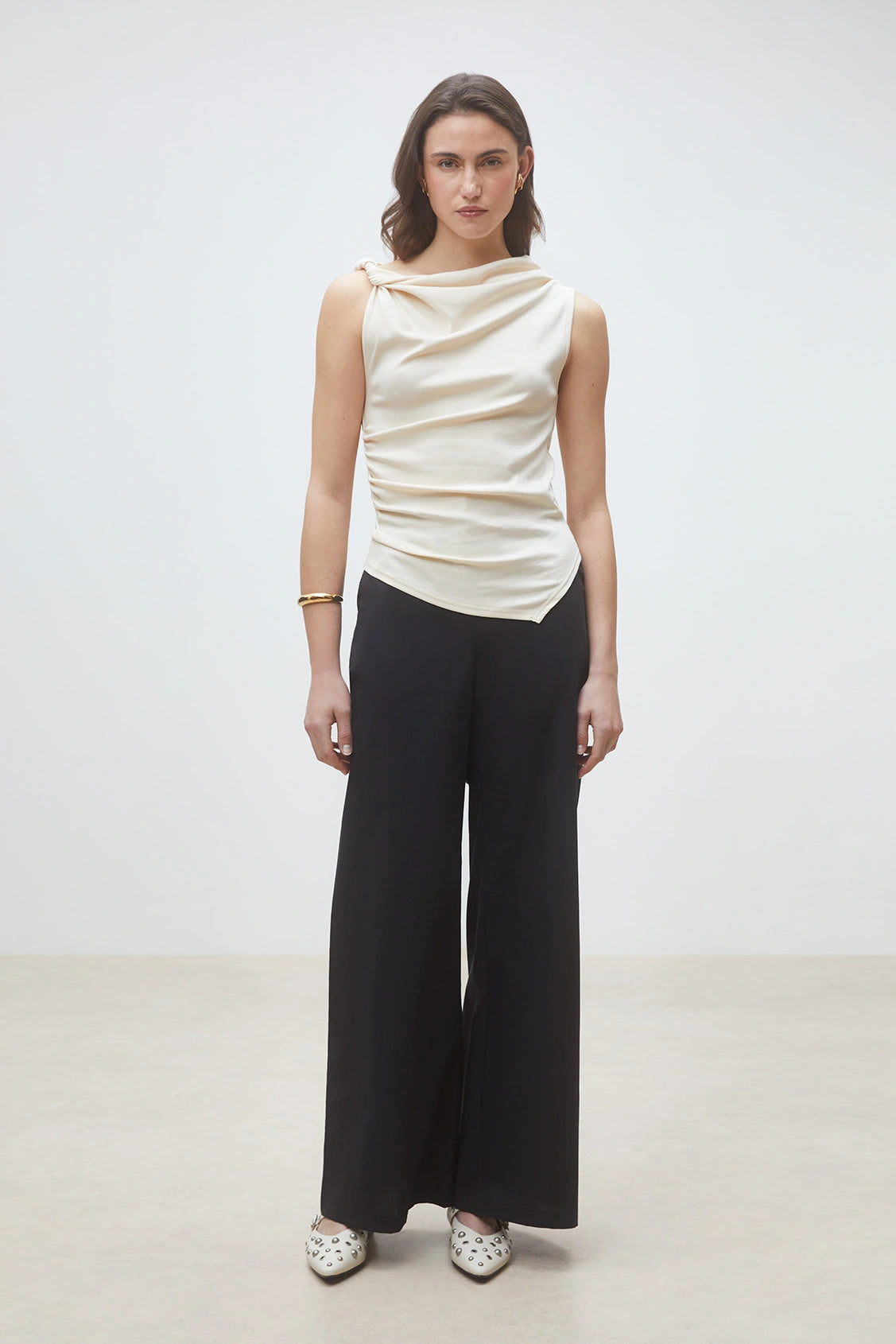 Suncoo - Jet Trousers in Noir