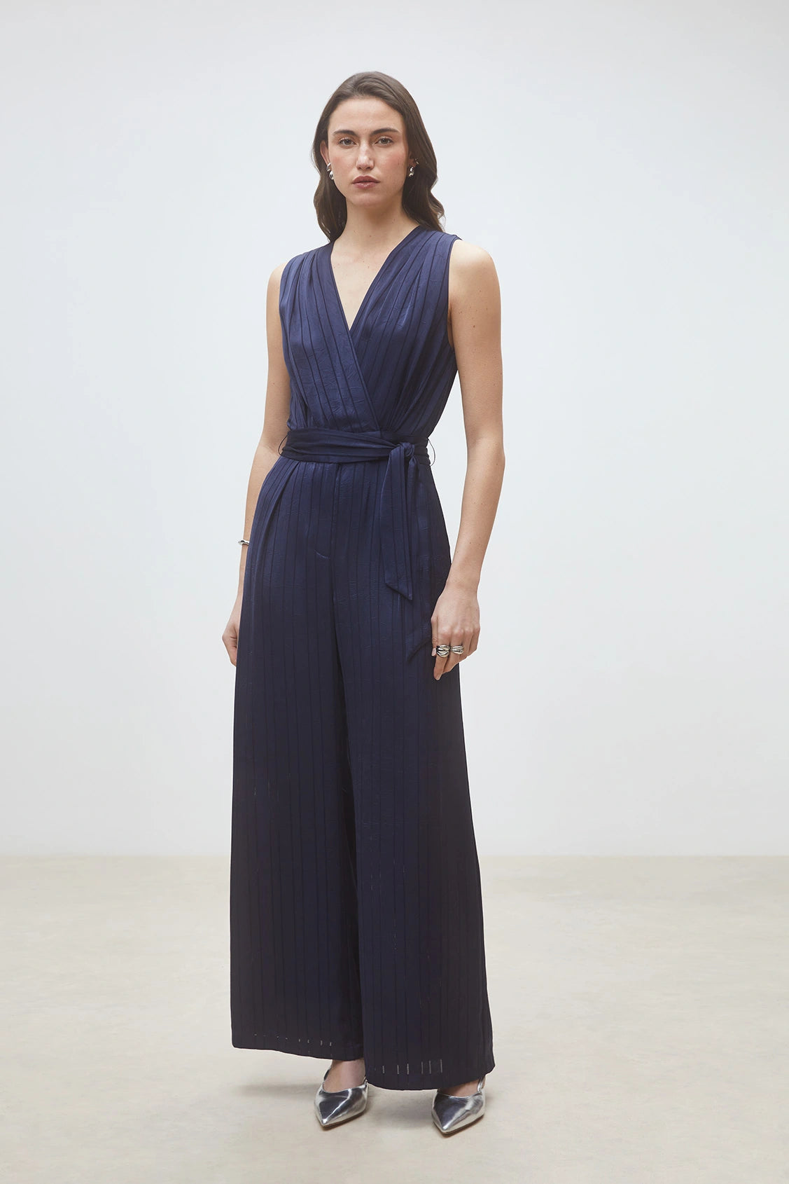 Suncoo - Telma Jumpsuit in Bleu Nuit