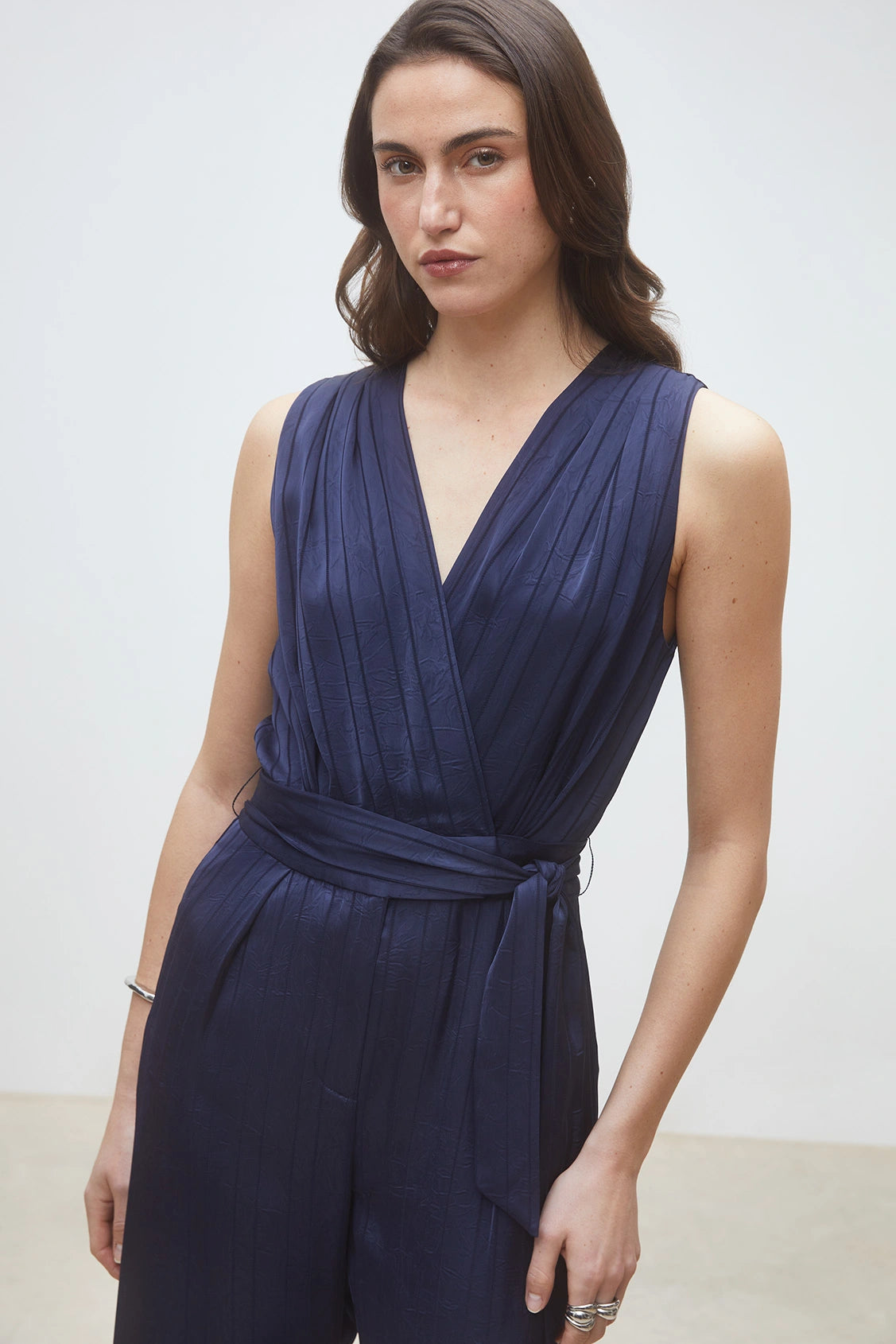 Suncoo - Telma Jumpsuit in Bleu Nuit