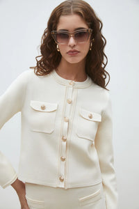 Suncoo - Giora Cardigan in Creme