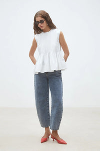 Suncoo - Luigi Top in Blanc Casse
