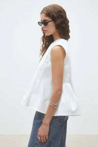 Suncoo - Luigi Top in Blanc Casse