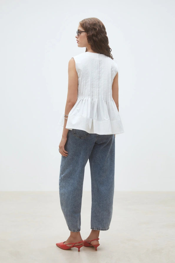 Suncoo - Luigi Top in Blanc Casse