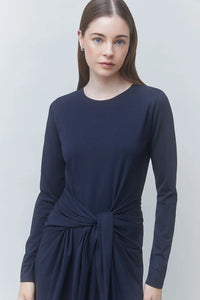 Suncoo - Cloud Dress in Bleu Nuit