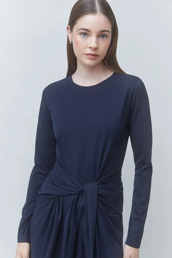 Suncoo - Cloud Dress in Bleu Nuit