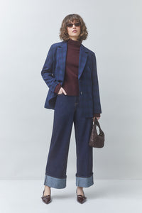 Suncoo - Dorian Jacket in Bleu Nuit
