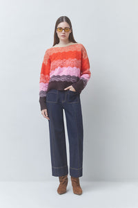 Suncoo - Panayo Sweater in Orange