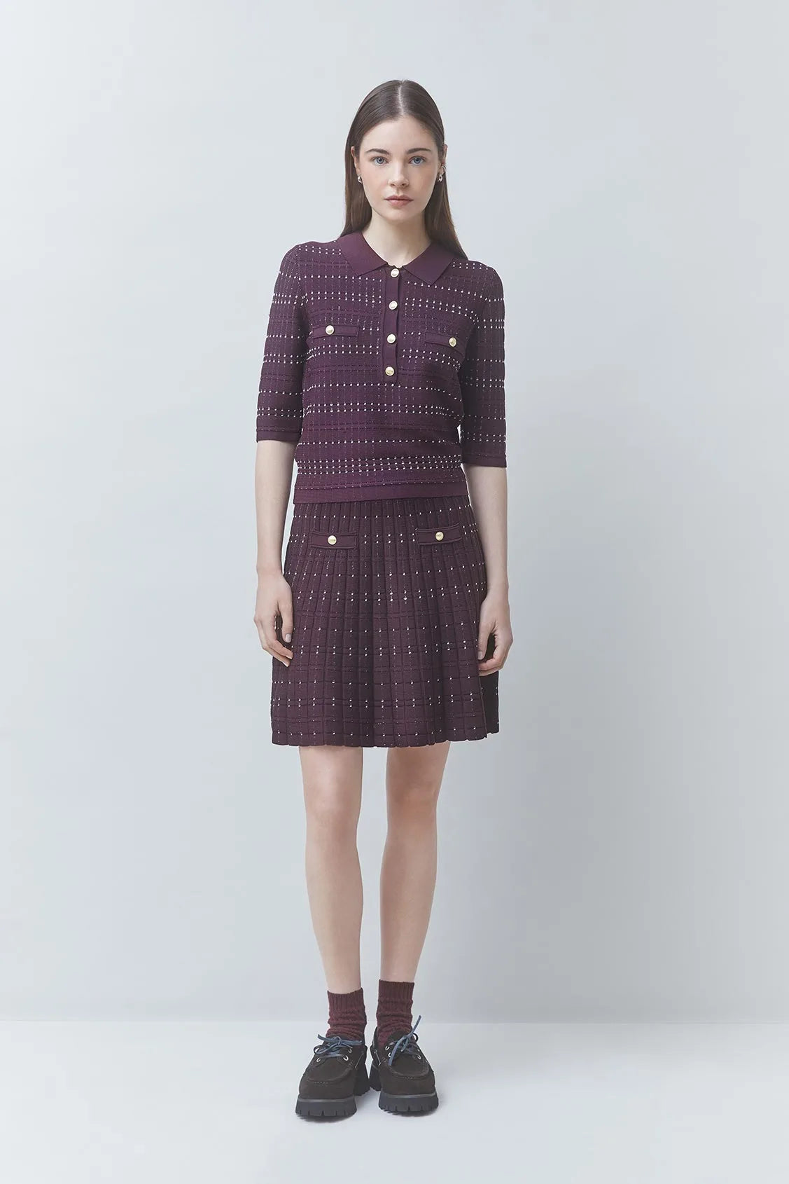 Suncoo - Pixi Sweater in Prune