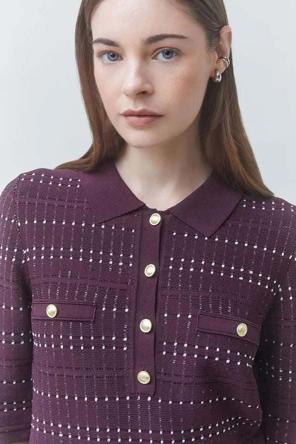 Suncoo - Pixi Sweater in Prune
