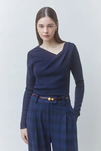 Suncoo - Pleor Sweater in Bleu Nuit