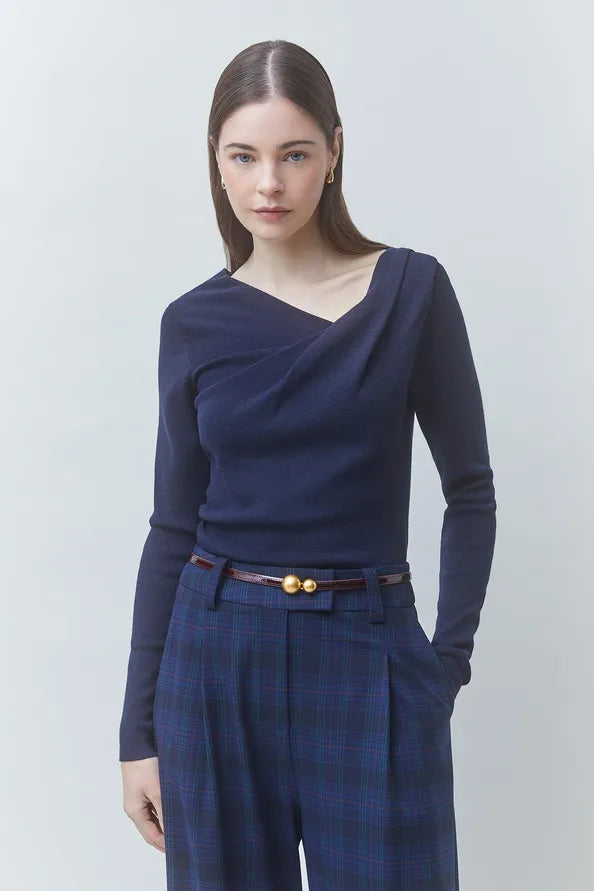 Suncoo - Pleor Sweater in Bleu Nuit