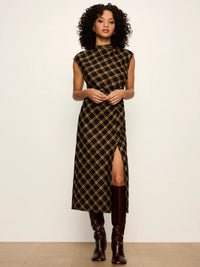 Sanctuary - Autumn Edit Dress in Autumn Goldie Plaid