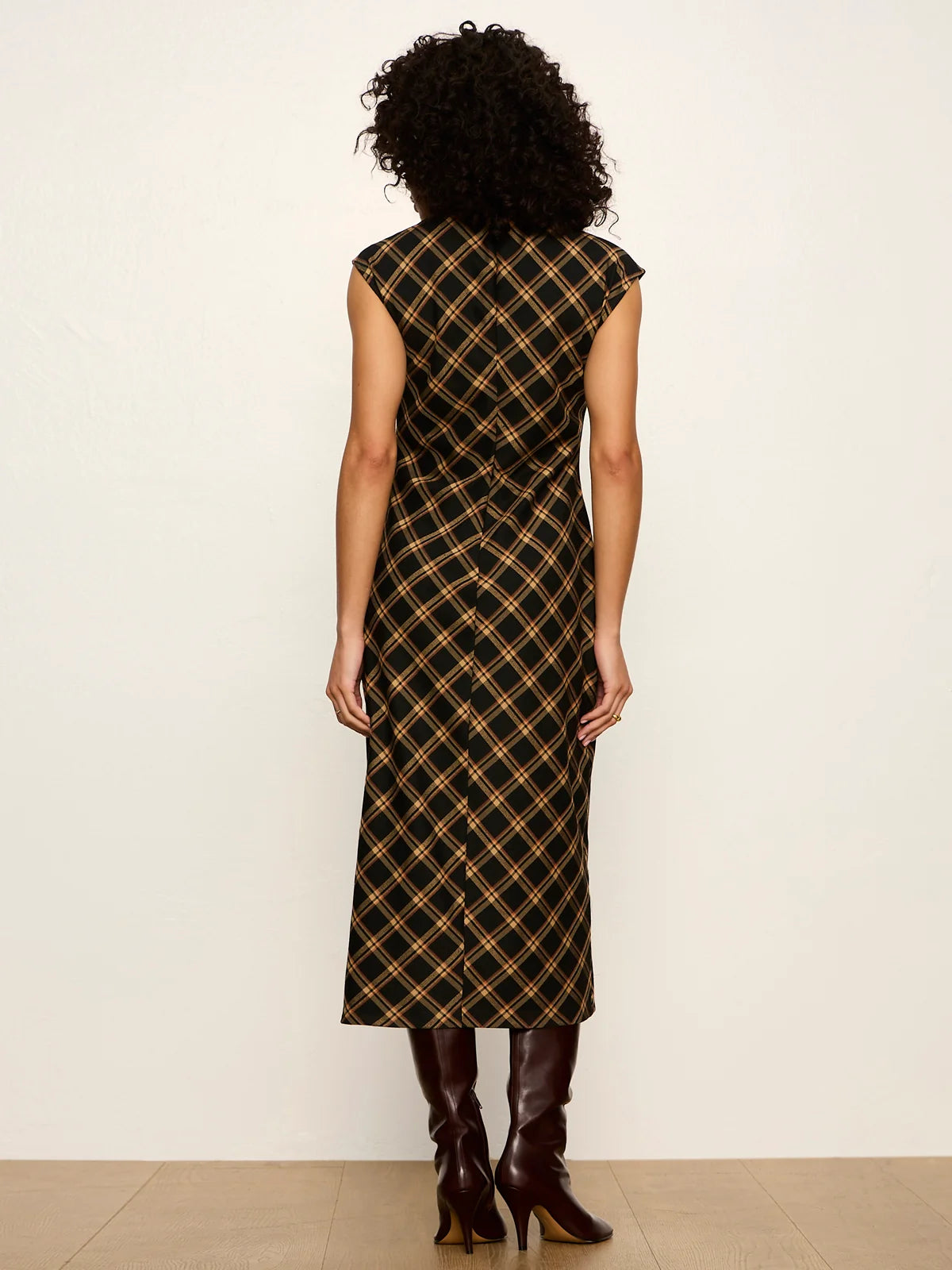 Sanctuary - Autumn Edit Dress in Autumn Goldie Plaid