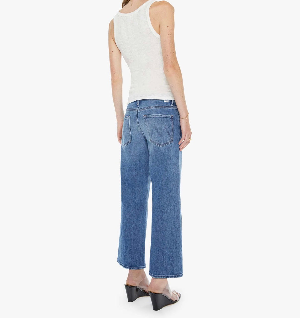 MOTHER - The Mid Rise Maven Ankle in All Your Eggs In One Basket