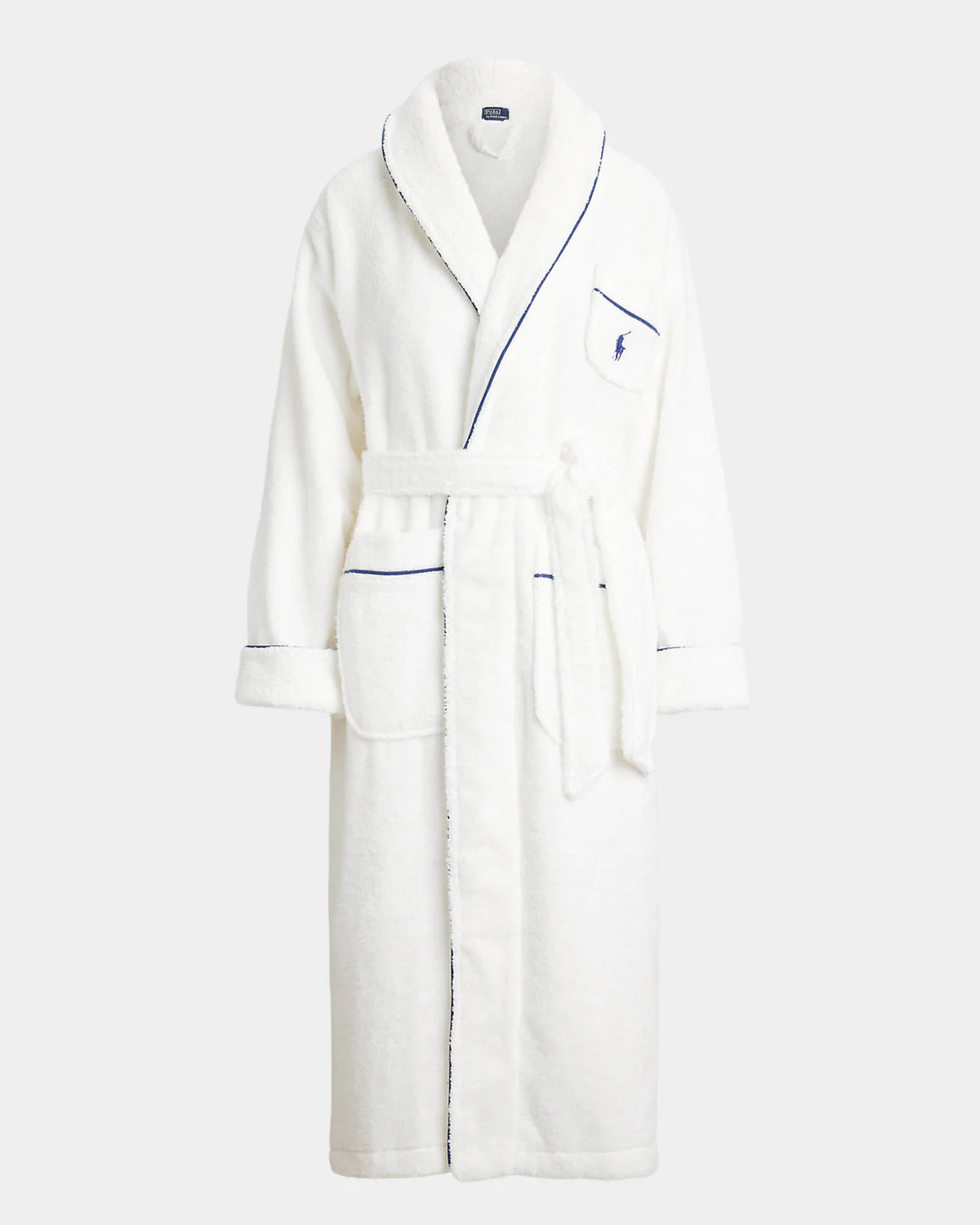 Polo by Ralph Lauren - Essentials Robe in White Cloud