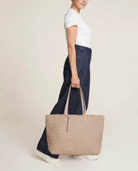 NAGHEDI - Jetsetter Large Tote in Cashmere