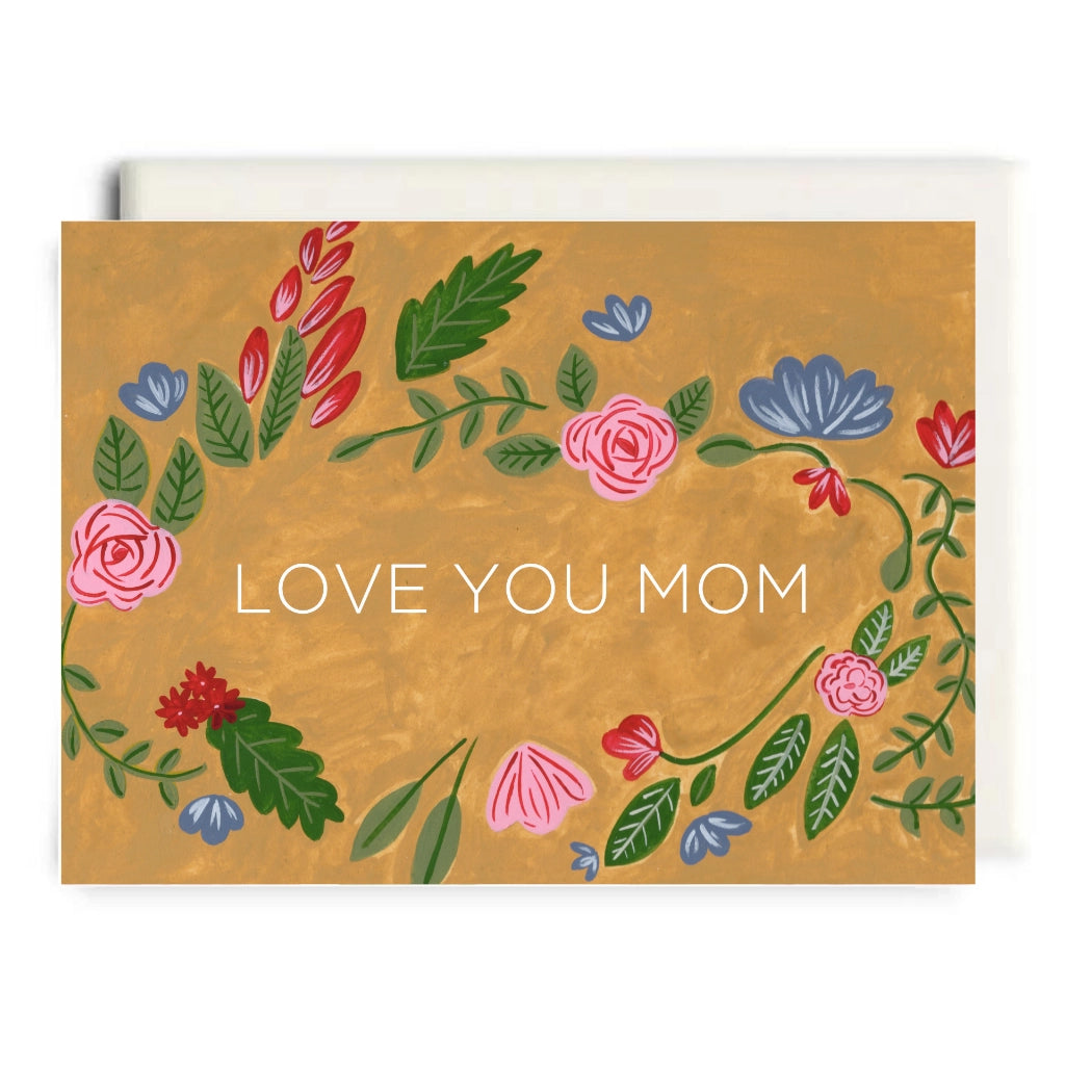 Inkwell Cards - Happy Mother's Day Flowers Greeting Card