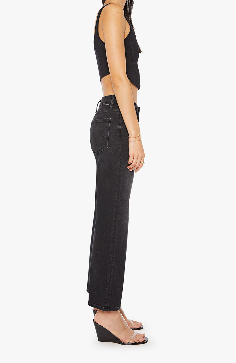 MOTHER - The Mid Rise Rambler Zip Flood in Spiked Hair Art Flair