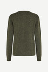 Samsøe Samsøe - Nor Short Cardigan in Dark Evergreen Melange