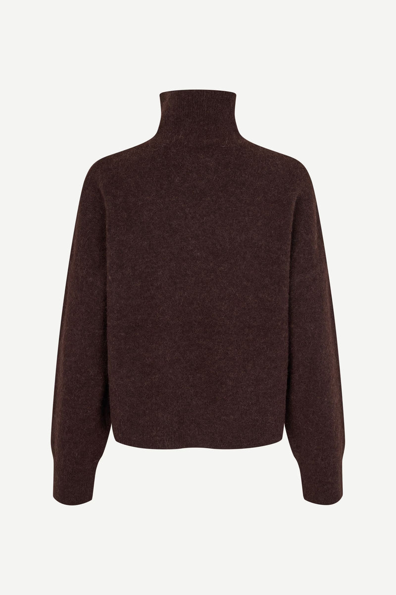 Samsøe Samsøe - Nola Turtleneck in Black Coffee