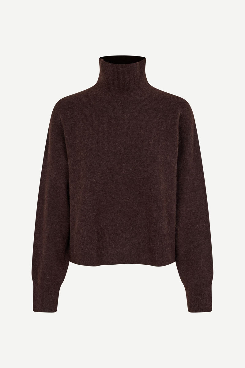 Samsøe Samsøe - Nola Turtleneck in Black Coffee