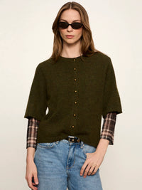 Sanctuary - Short Sleeve Cardigan in Kalamata