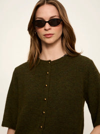 Sanctuary - Short Sleeve Cardigan in Kalamata