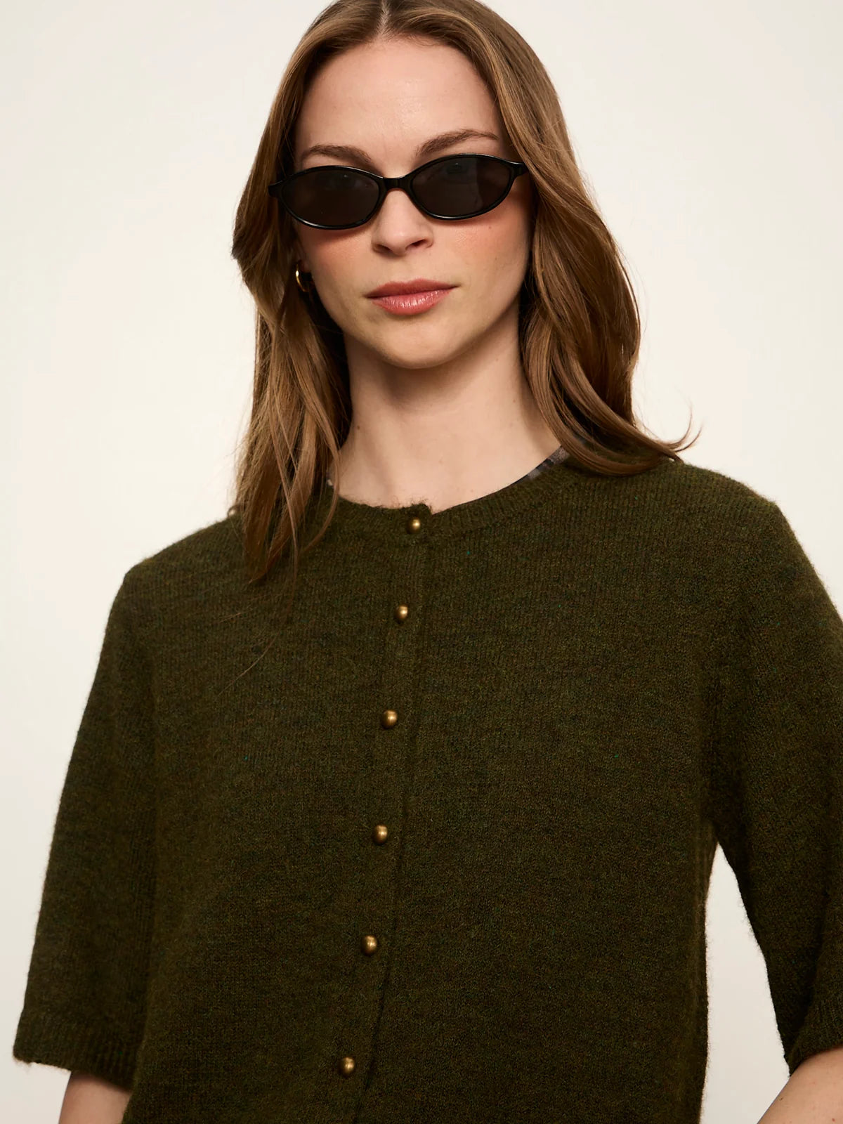 Sanctuary - Short Sleeve Cardigan in Kalamata