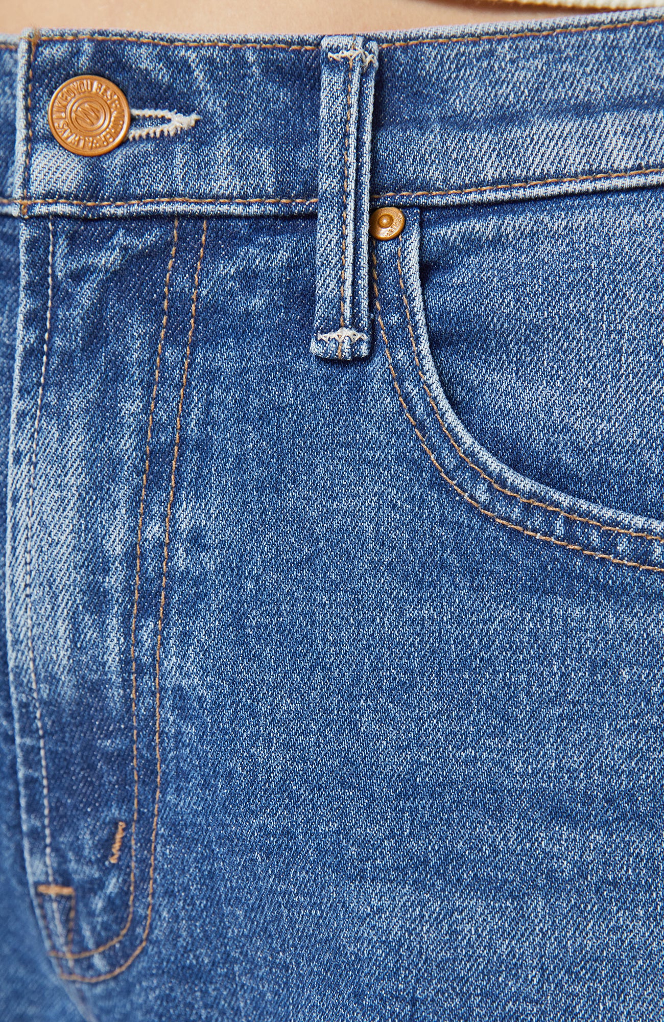 MOTHER - The Mid Rise Lasso Heel in Knick Knack Paddy Whack