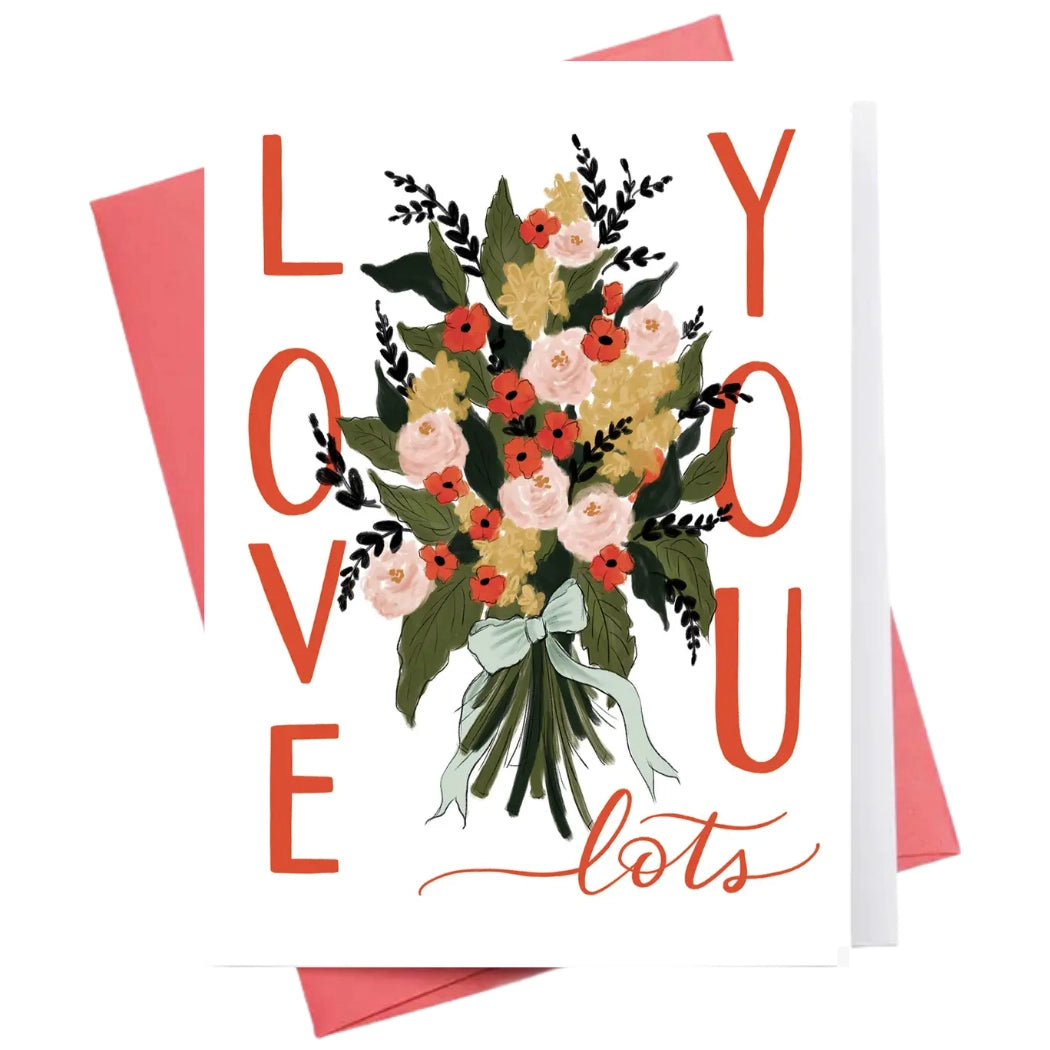 Inkwell Cards - Love You Lots - Valentines Greeting Cards