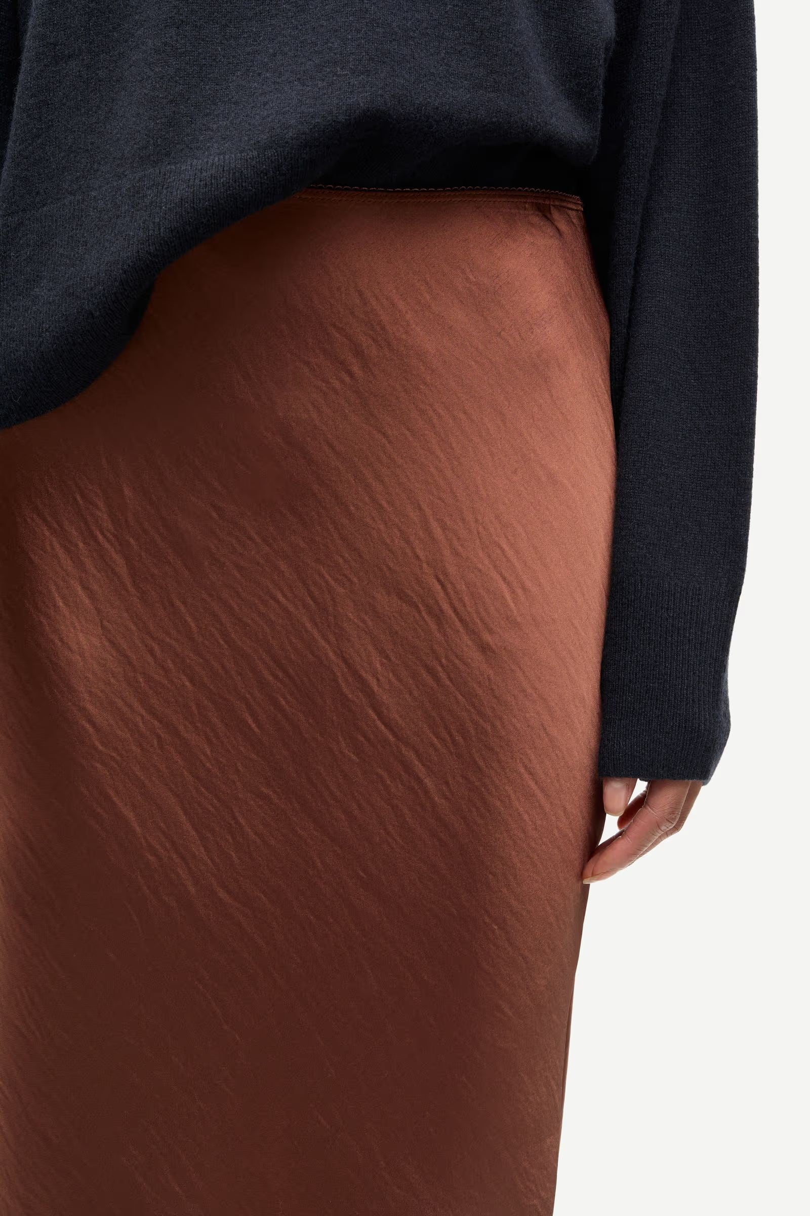 Samsøe Samsøe - Saagneta Long Skirt in Tortoise Shell