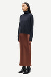 Samsøe Samsøe - Saagneta Long Skirt in Tortoise Shell