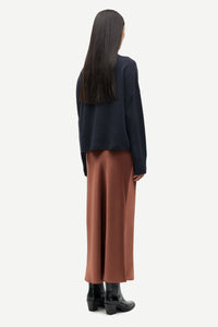 Samsøe Samsøe - Saagneta Long Skirt in Tortoise Shell